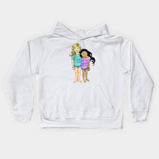 Gracie & Alba - Purple Kids Hoodie